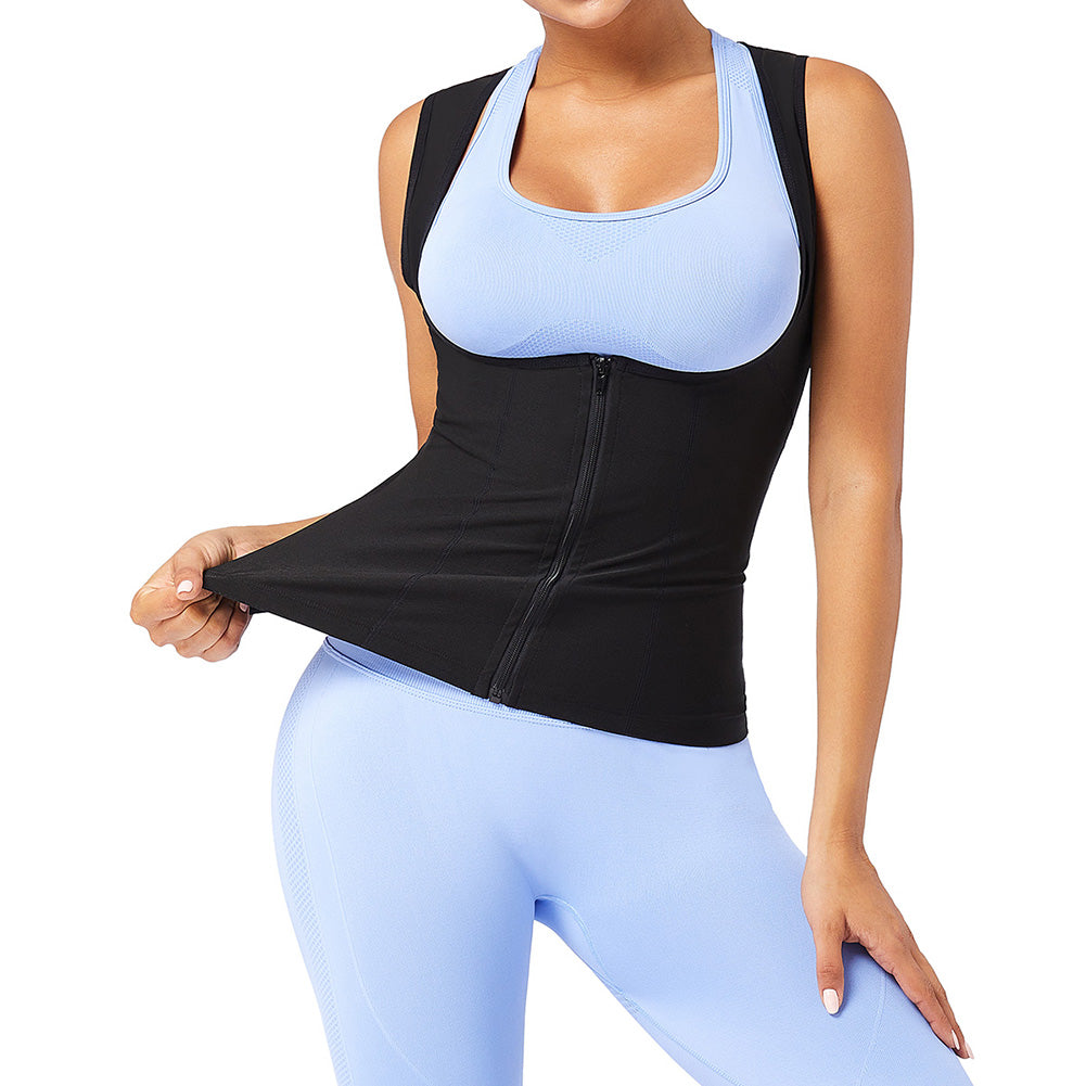 Heat Trapping Sweat Enhancing Polymer Vest – SlimWithSasha